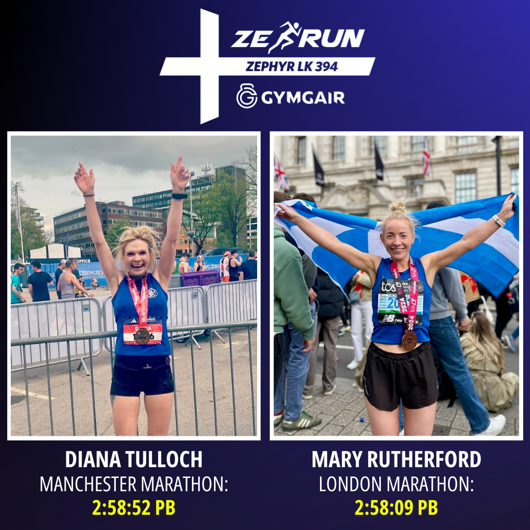 SUB 3 MARATHONS FOR DIANA & MARY